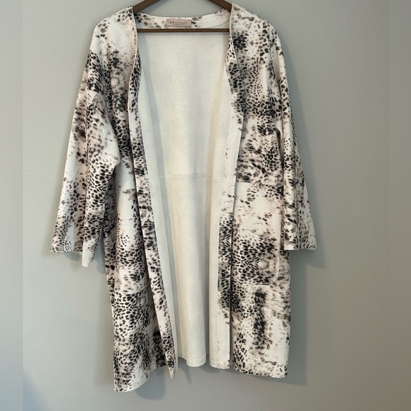 NWT Philosophy Woman Republic Clothing Open Front - Animal Print - Plus 2X - 3X - Picture 10 of 15
